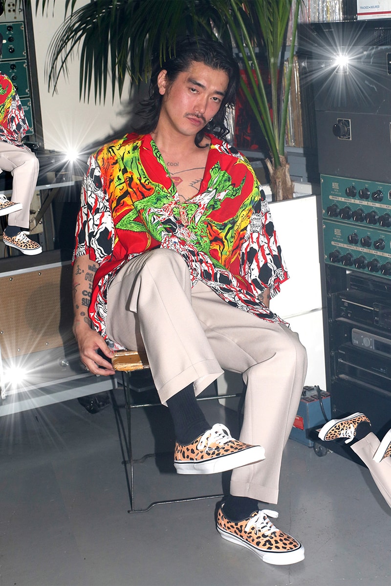 와코 마리아 x 볼트 바이 반스 '영원한 로맨스'를 담아낸 협업 컬렉션 출시, 레오파드, wacko maria, vans, leopard