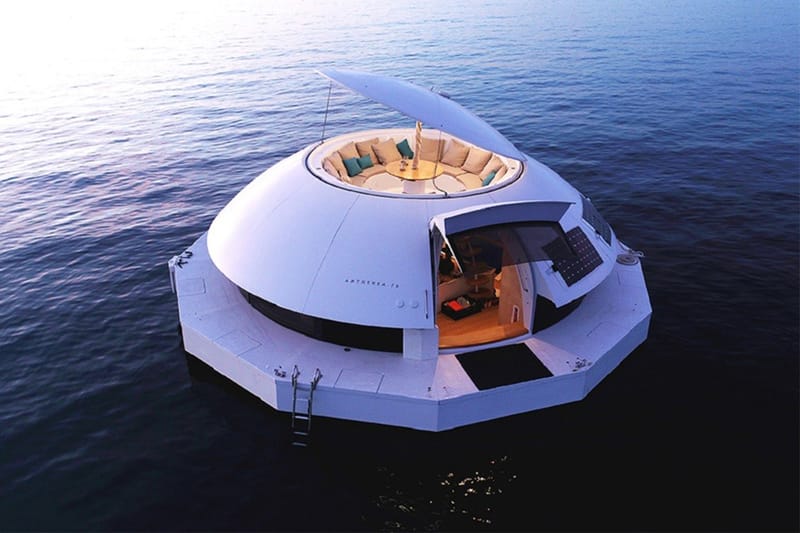 바다 위에 떠다니는 ‘럭셔리 호텔’이 등장했다