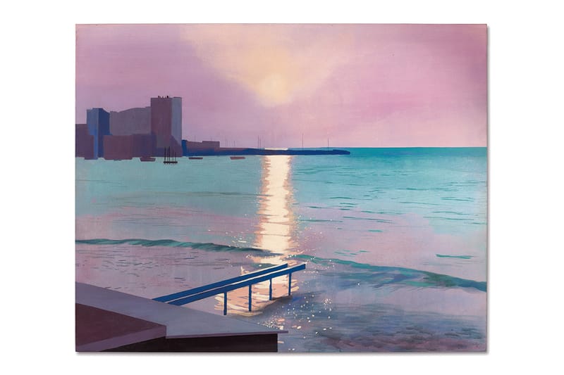 데이비드 호크니의 걸작 ‘이른아침, 생트 막심’이 국내 최초 전시된다