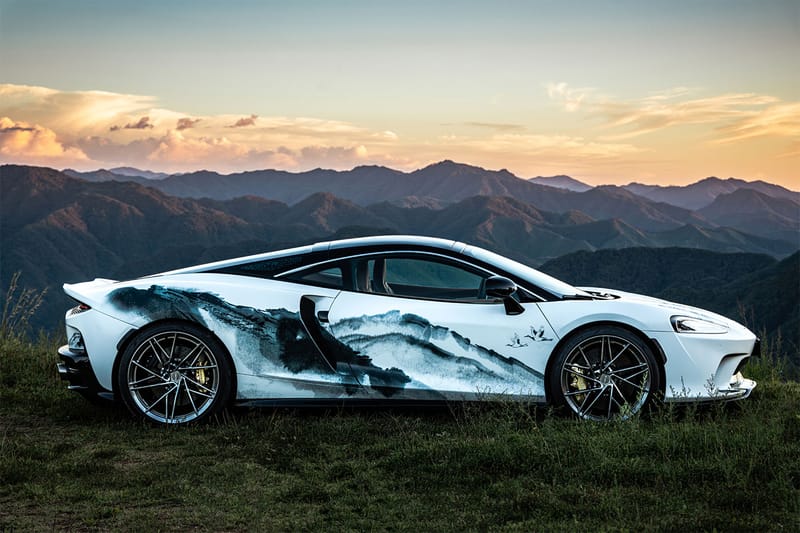 맥라렌, 한국 전통 수묵화를 휘감은 ‘GT 아트 카’ 공개