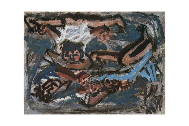 ‘이건희컬렉션’ 전시장의 이중섭 작품, 한 달 넘게 거꾸로 전시됐었다