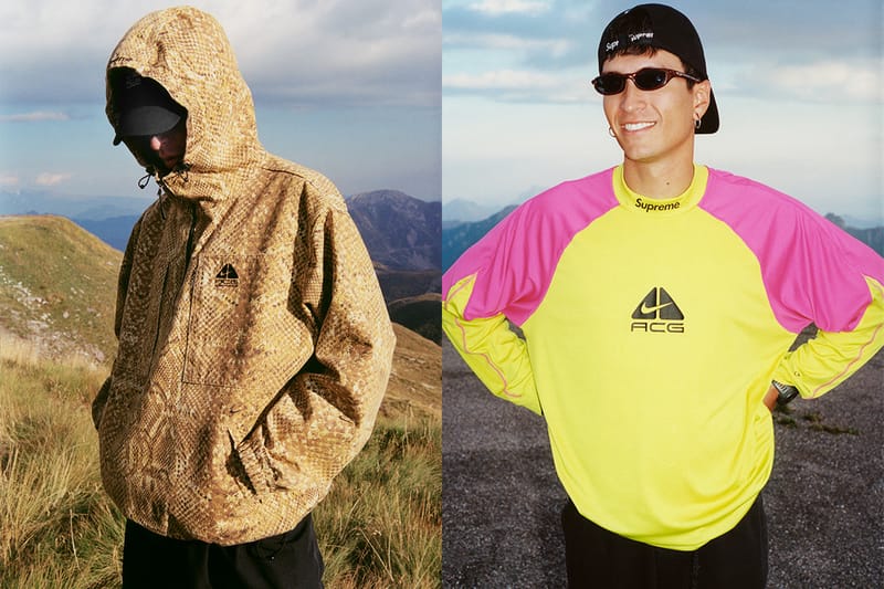 슈프림 x 나이키 ACG 협업 의류 컬렉션 발매 정보