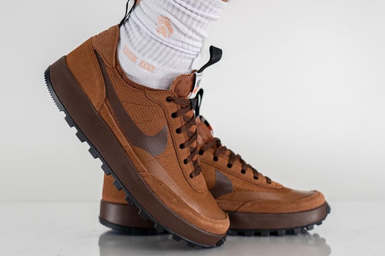 톰 삭스 x 나이키 제너럴 퍼포스 슈 ‘브라운’ 실착 이미지 공개