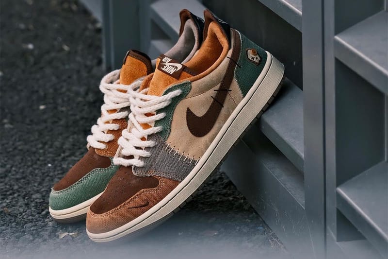 자이언 윌리엄슨 x 에어 조던 1 로우 ‘부두’ 실물 감상하기