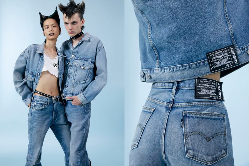 앰부시 x 리바이스 협업 컬렉션 국내 출시 정보