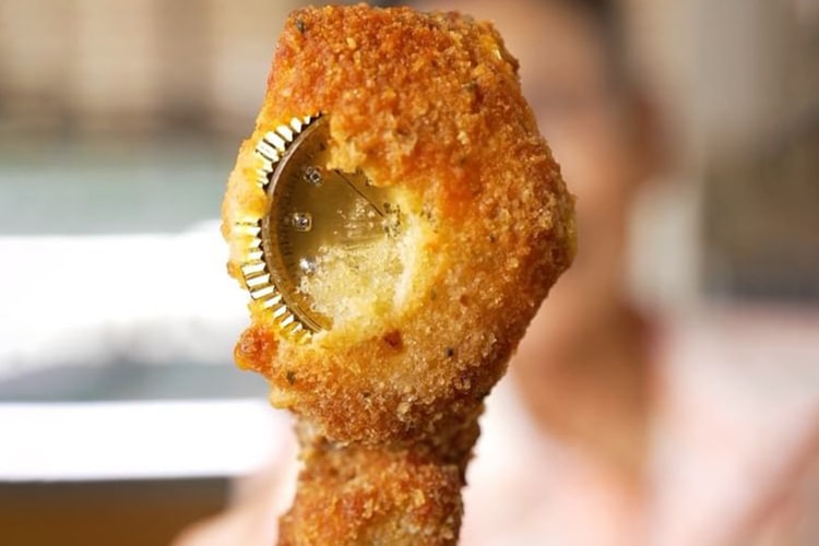 베니 블랑코가 자신의 시계로 '롤렉스 튀김'을 만들었다