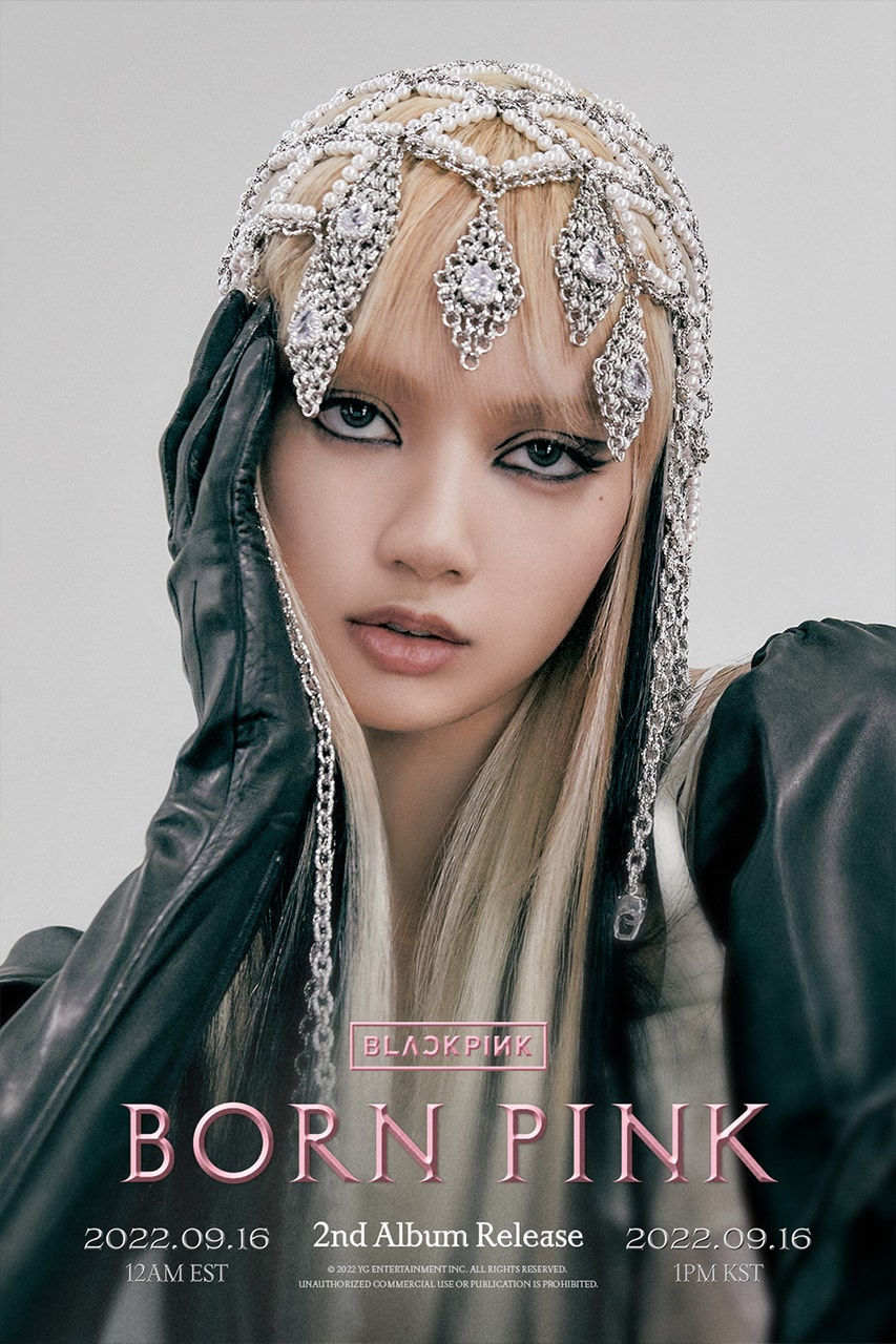 블랙핑크 정규 2집 'BORN PINK' 비주얼 포스터 최초 공개, 지수, 로제, 제니, 리사