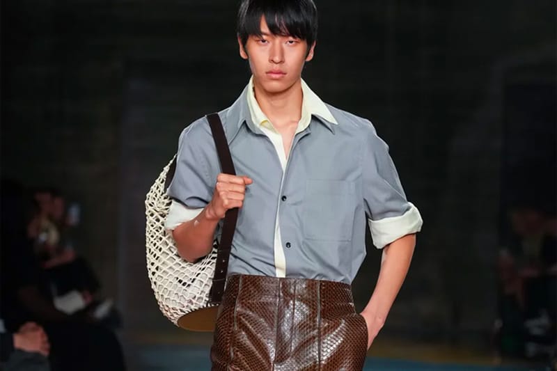 마티유 블라이지의 보테가 베네타 2023 SS 컬렉션 런웨이