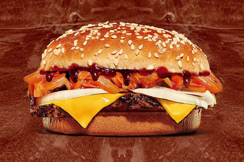 버거킹 대만, 김치와 한국식 BBQ 소스 활용한 '김치킹' 출시했다