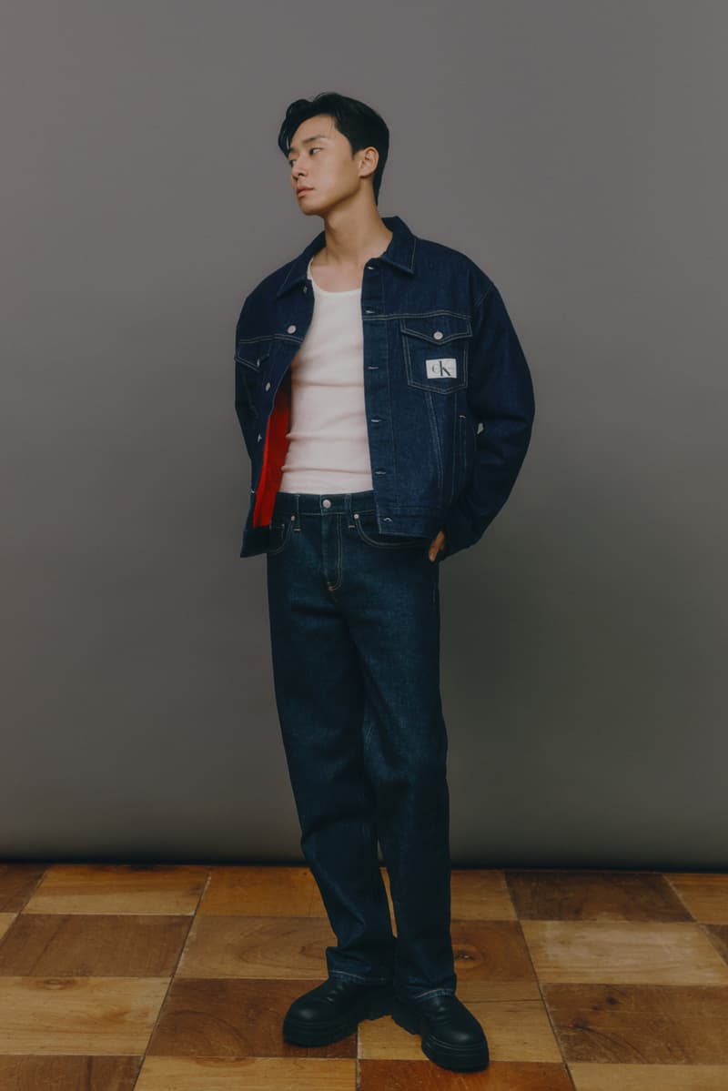 캘빈클라인 진, 박서준과 함께한 2022 가을 캠페인 공개 calvin klein jeans ck fall campaign park seo jun denim