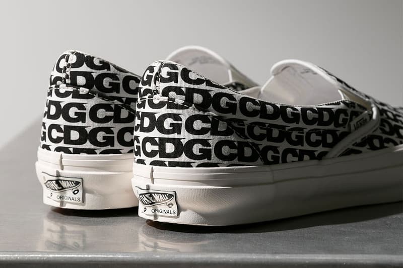 꼼 데 가르송 CDG x 볼트 바이 반스 협업 클래식 슬립온 출시