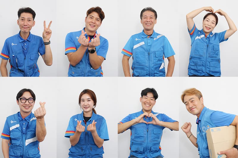CJ대한통운, 택배기사 프로필 이미지 교체 캠페인 진행