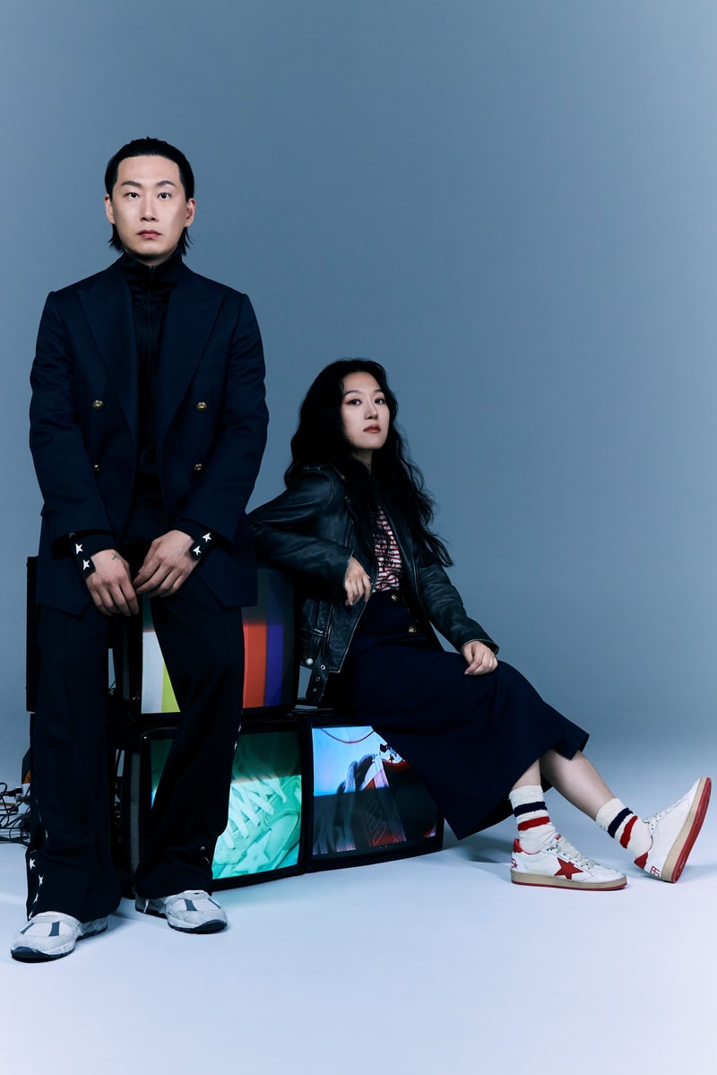골든구스, 글로벌 캠페인 '아티스트의 정신' 비하인드 신 공개 사이먼 도미닉 립제이 신단비 이석 golden goose the spirit of the artist behind scene simon dominic lip j 