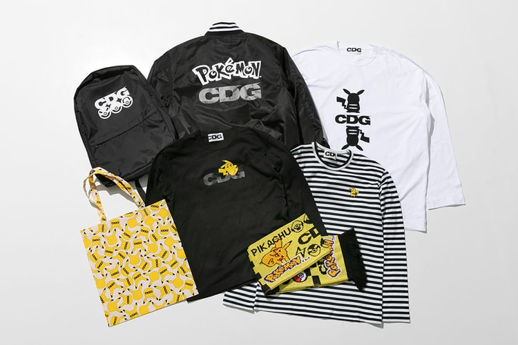 '포켓몬' x 꼼 데 가르송 CDG 협업 컬렉션 출시 정보