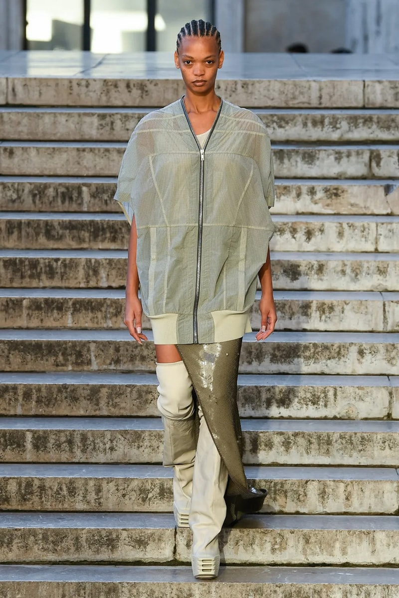 릭 오웬스 2023 SS 'EDFU' 컬렉션 런웨이 감상하기, 파리 패션위크