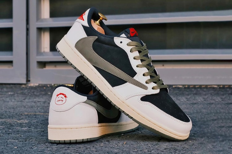 트래비스 스콧 x 에어 조던 1 로우 ‘올리브’ 추가 디테일 이미지 공개