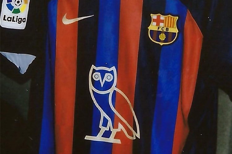 FC 바르셀로나가 드레이크의 OVO 유니폼을 입고 출전한다