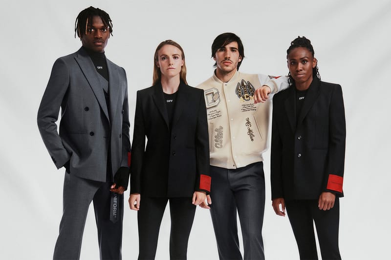 오프 화이트, AC 밀란의 공식 유니폼 공개했다