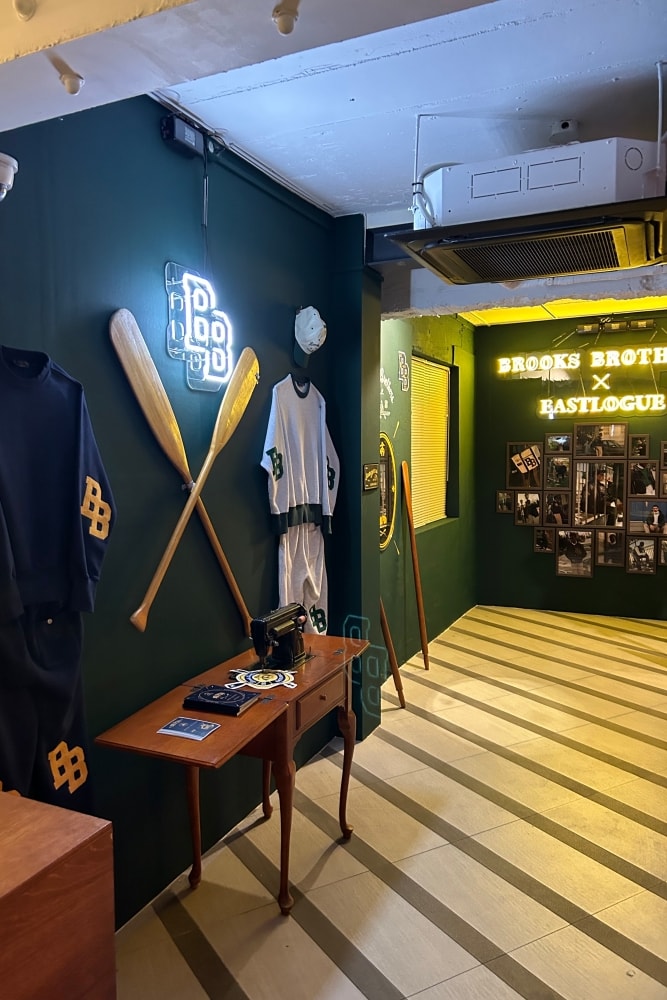 브룩스 브라더스 x 이스트로그, 협업 기념 팝업 스토어 ‘BB Pub’ 오픈