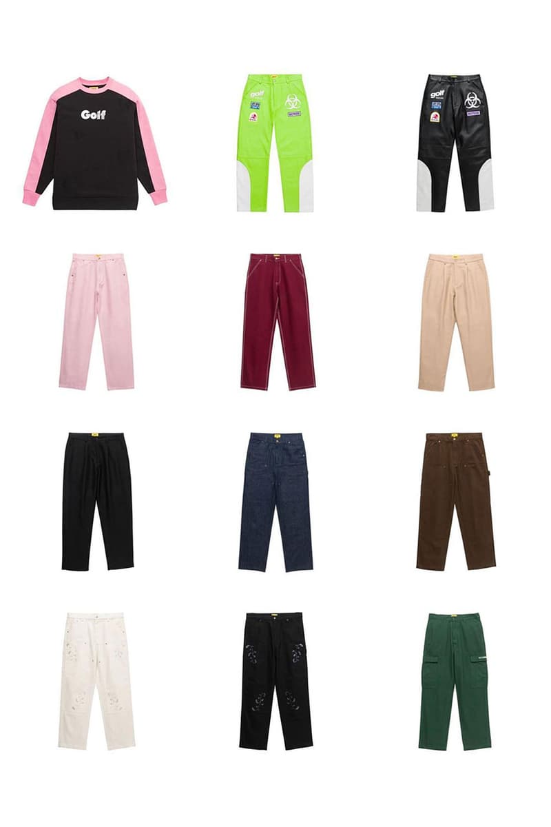 타일러, 더 크리에이터의 골프 왕 2022 FW 컬렉션 룩북 및 발매 정보