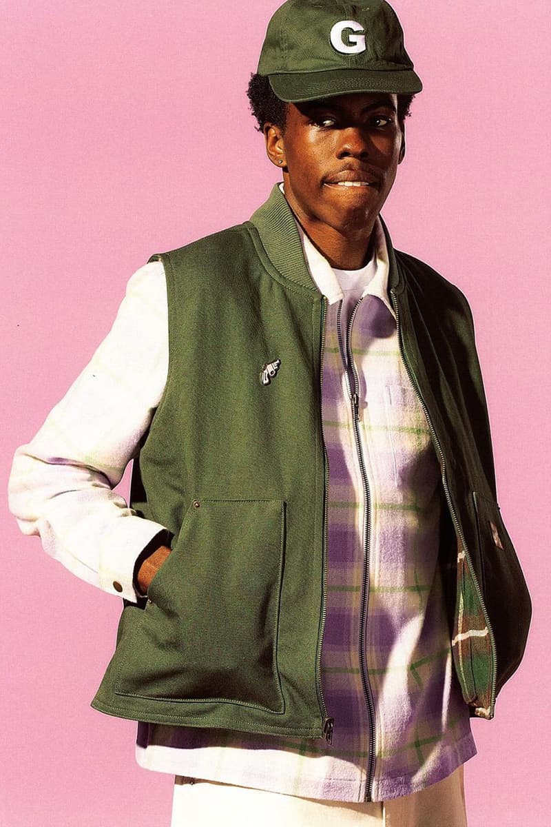 타일러, 더 크리에이터의 골프 왕 2022 FW 컬렉션 룩북 및 발매 정보