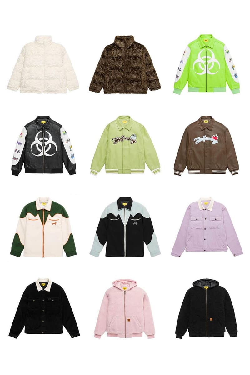 타일러, 더 크리에이터의 골프 왕 2022 FW 컬렉션 룩북 및 발매 정보