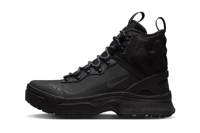 나이키 ACG 등산화, 줌 가이아돔 GTX ‘블랙’이 출시된다, 스니커, 고어텍스, SNKRS
