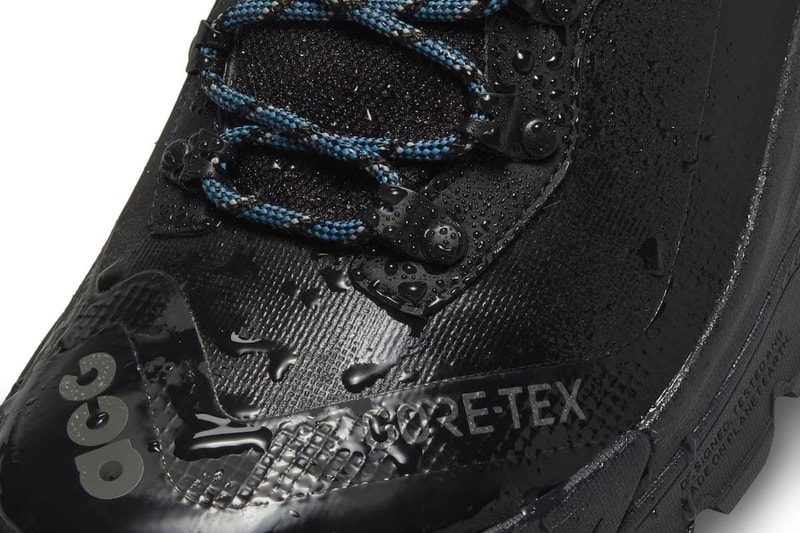  나이키 ACG 등산화, 줌 가이아돔 GTX ‘블랙’이 출시된다, 스니커, 고어텍스, SNKRS