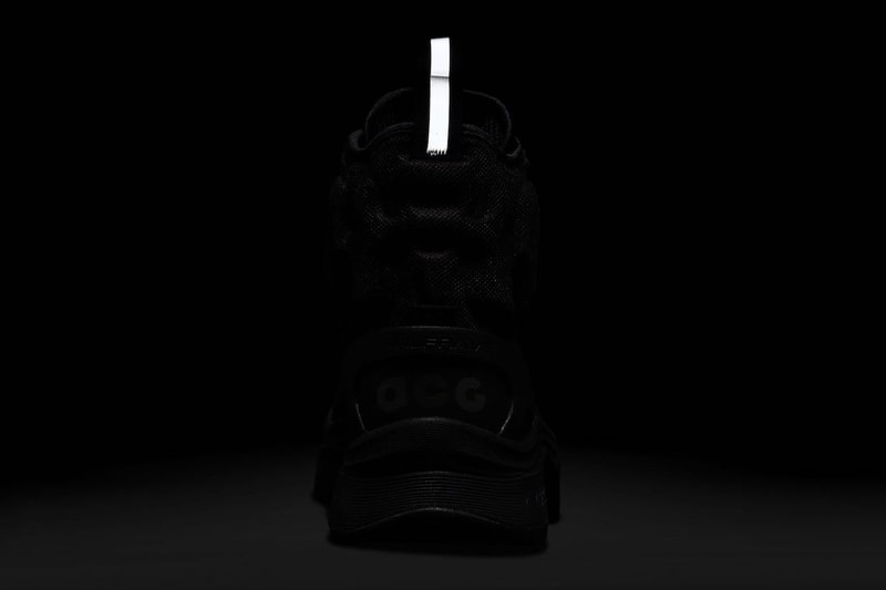  나이키 ACG 등산화, 줌 가이아돔 GTX ‘블랙’이 출시된다, 스니커, 고어텍스, SNKRS