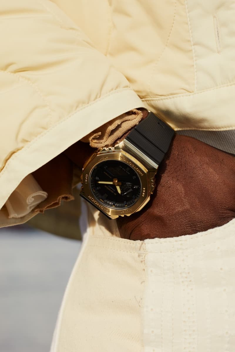 지샥, 2100과 5600 모델을 재해석한 신제품 공개 g-shock new gold metal black watches