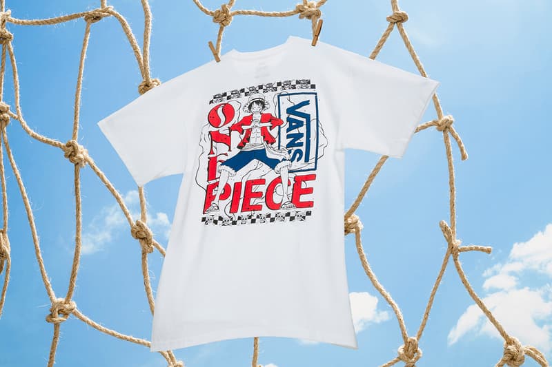 '원피스' x 반스 협업 컬렉션 국내 출시 정보, 스니커, 어패럴, 스케이트-하이, 어센틱, 올드스쿨, 슬립온, 에라, 펑크 하자드, 루피, 밀짚모자, 악마의 열매, 티셔츠