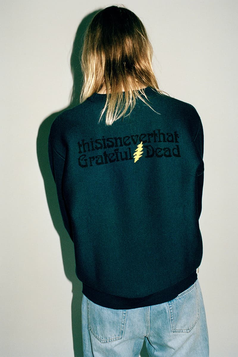 그레이트풀 데드 x 디스이즈네버댓 협업 컬렉션 출시