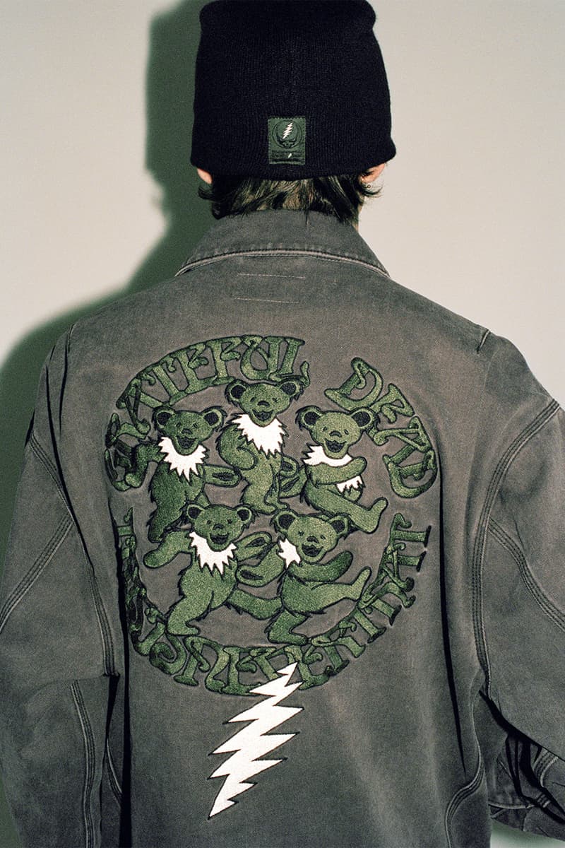 그레이트풀 데드 x 디스이즈네버댓 협업 컬렉션 출시