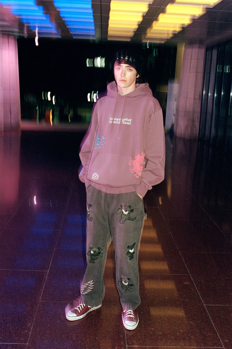 그레이트풀 데드 x 디스이즈네버댓 협업 컬렉션 출시