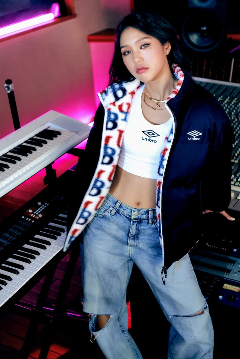 엄브로 2022 FW 화보 공개 미미 오마이걸 가을 겨울 룩북 lookbook