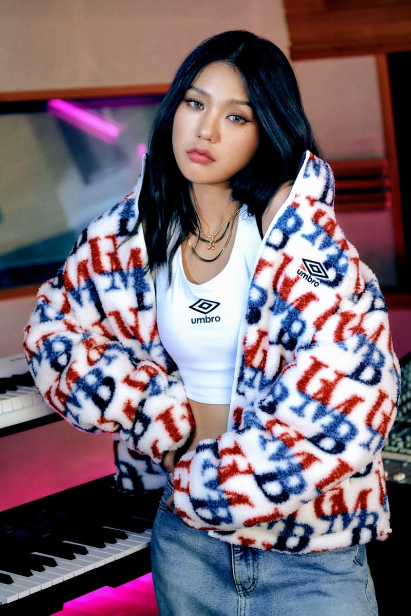 엄브로 2022 FW 화보 공개 미미 오마이걸 가을 겨울 룩북 lookbook