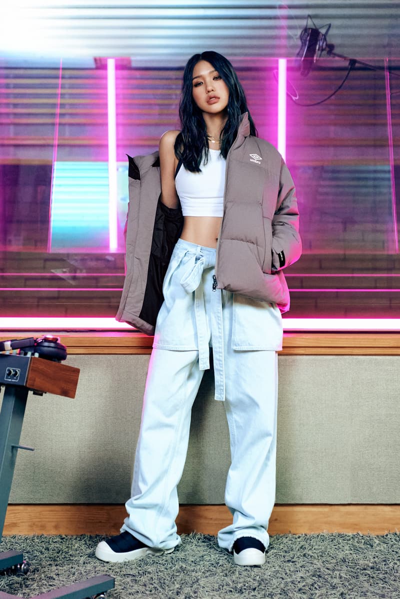엄브로 2022 FW 화보 공개 미미 오마이걸 가을 겨울 룩북 lookbook