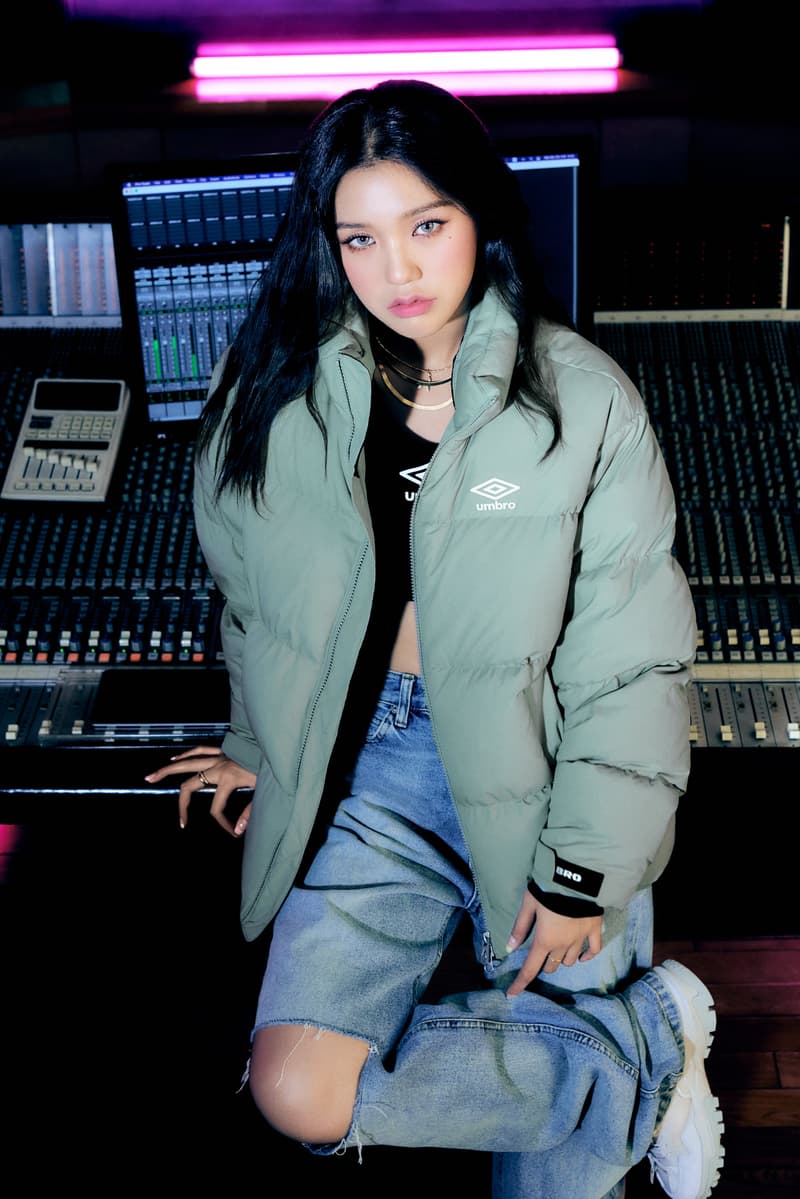 엄브로 2022 FW 화보 공개 미미 오마이걸 가을 겨울 룩북 lookbook