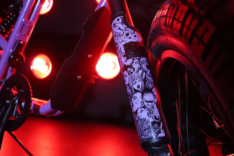 이토 준지 x 슈퍼73 '소용돌이' 전기 자전거, 컬처플라이, 컬렉션