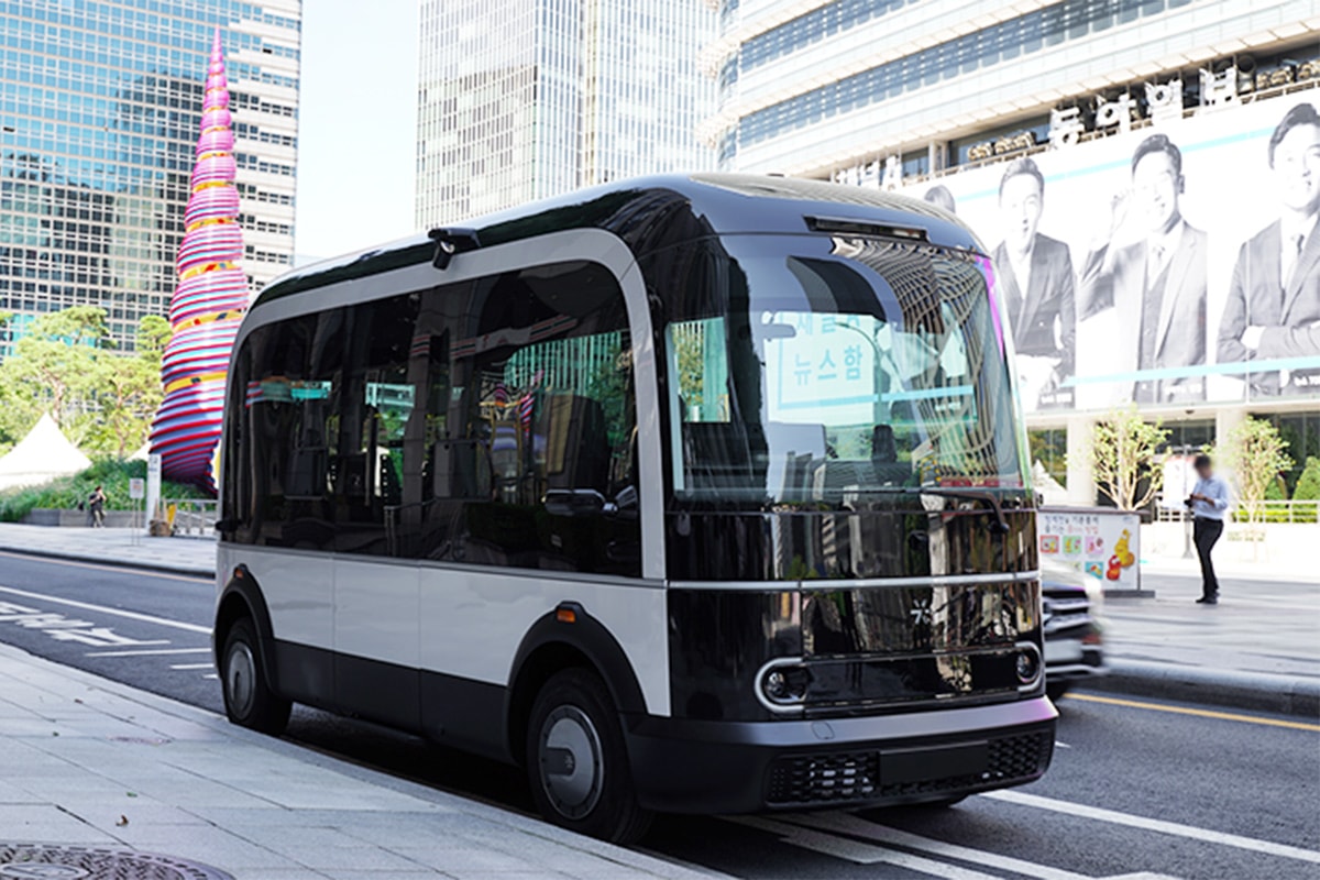 오늘부터 서울 청계천에서 ‘자율주행버스’가 운행된다