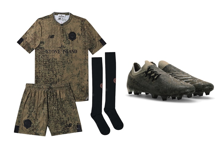 스톤 아일랜드 x 뉴발란스 협업 유니폼 및 축구화 공식 출시