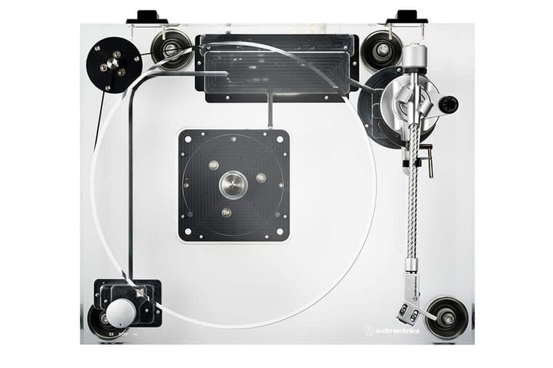 전 세계 3천 대 한정, 오디오테크니카의 투명 아크릴 턴테이블이 출시된다, 레코드 플레이어
