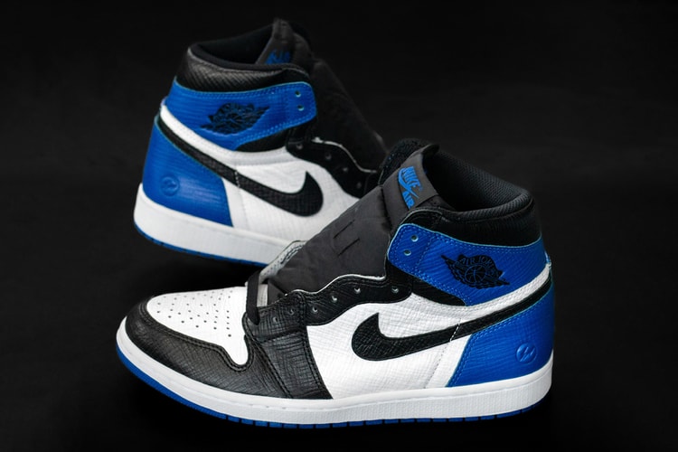 루이 비통 가죽을 활용한 프라그먼트 디자인 x 에어 조던 1 하이가 공개됐다