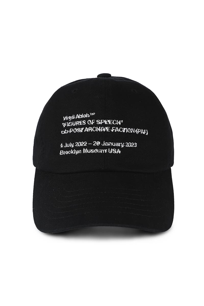 포스트 아카이브 팩션, 버질 아블로의 '피겨스 오브 스피치' 머천다이즈 출시, 파프, 오프화이트, 버질아블로