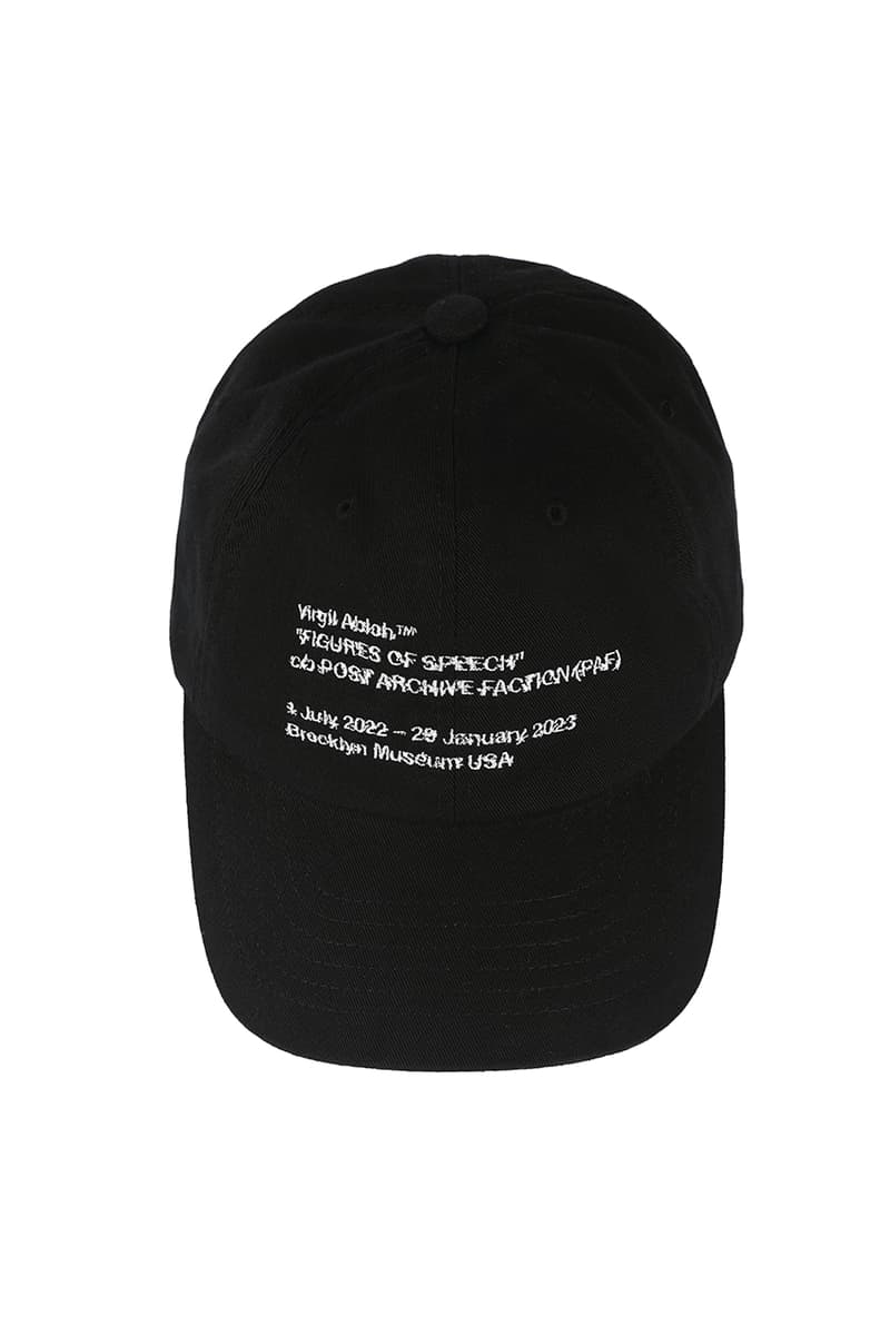 포스트 아카이브 팩션, 버질 아블로의 '피겨스 오브 스피치' 머천다이즈 출시, 파프, 오프화이트, 버질아블로