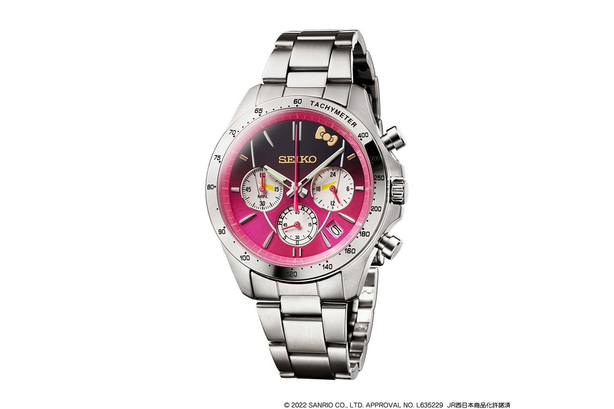 세이코 x 헬로 키티 핑크빛 한정판 시계 출시, 가격, 판매처, 신칸센, 일본