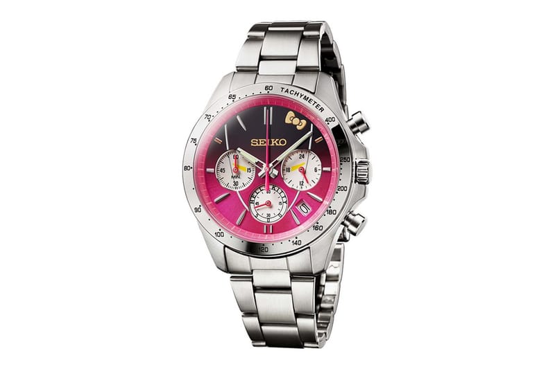 세이코 x 헬로 키티 핑크빛 한정판 시계 출시