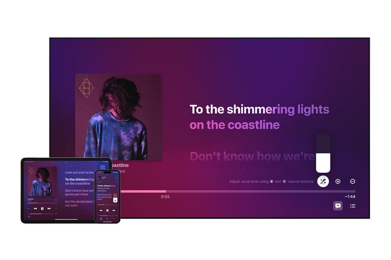 1억 곡 이상 갖춘 애플 노래방, ‘애플 뮤직 싱’ 출시된다, 아이폰, 아이패드, 애플 TV 4K