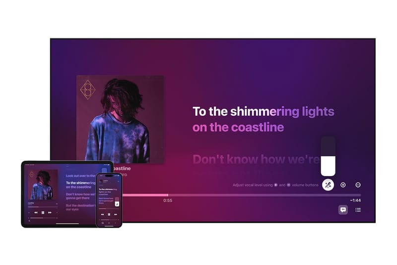 1억 곡 이상 갖춘 애플 노래방, ‘애플 뮤직 싱’ 출시된다