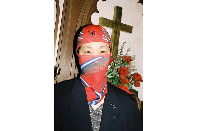 슈프림 x 스파이더 2022 협업 의류 컬렉션 출시 정보, 플리스재킷, 스키웨어, 발라클라바